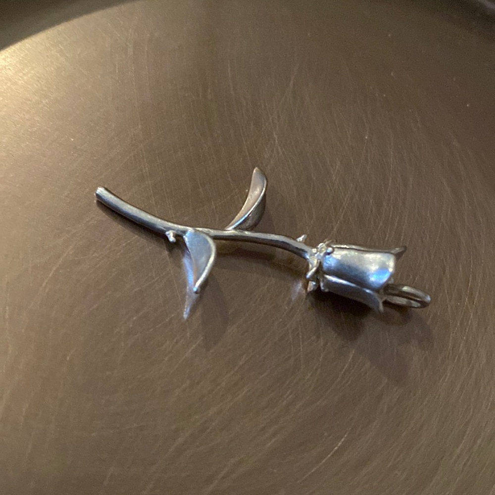 Silver Necklace Charm